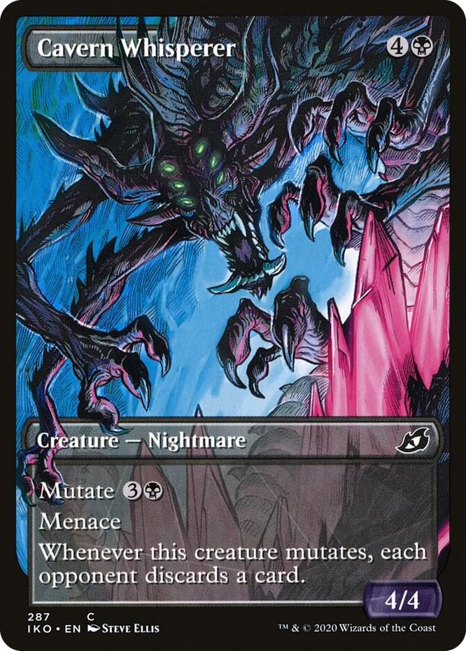 0287 Cavern Whisperer (Showcase) C Lair of Behemoths
