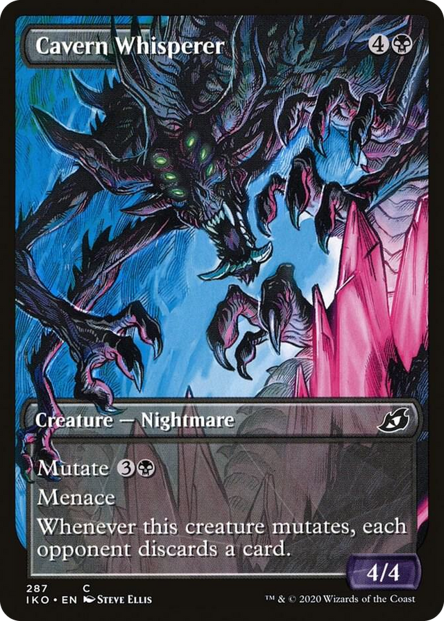 0287 Cavern Whisperer (Showcase) C Lair of Behemoths