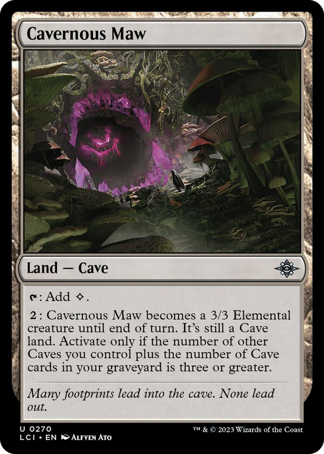 0270 Cavernous Maw U The Lost Caverns of Ixalan