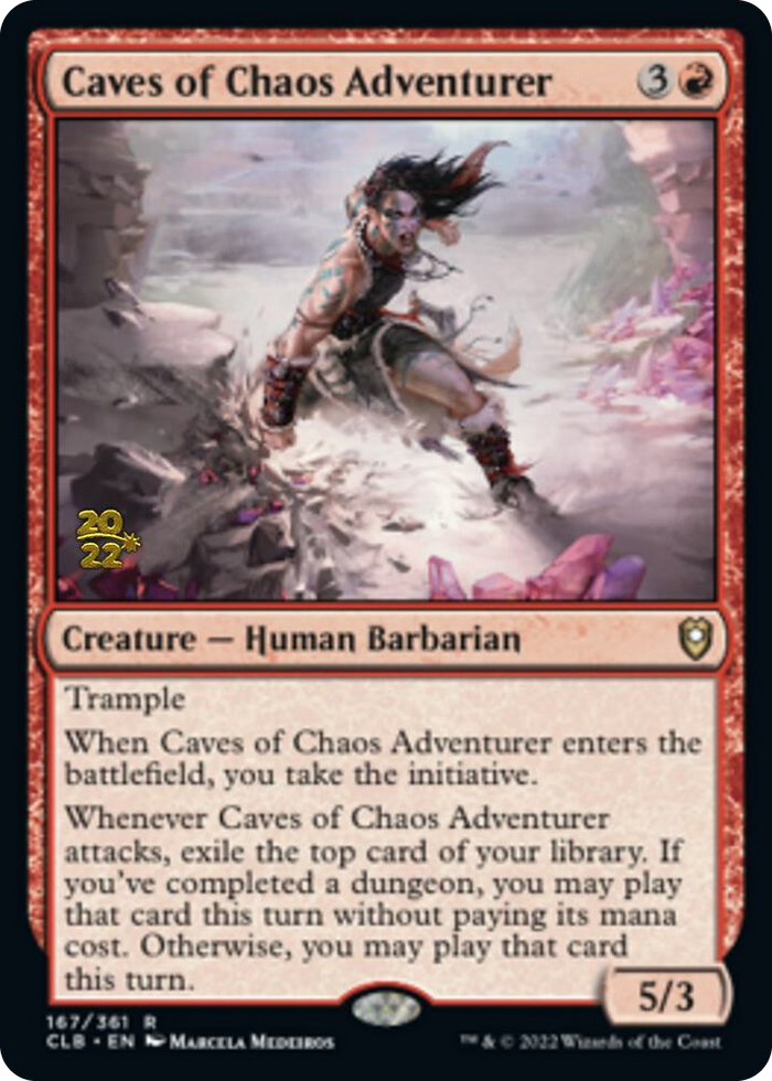 Caves of Chaos Adventurer #167 R - Prerelease Cards Pokemon card