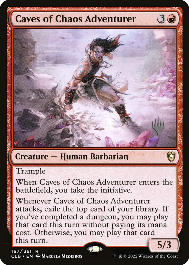 0167 Caves of Chaos Adventurer R Promo Pack: The Lost Caverns of Ixalan