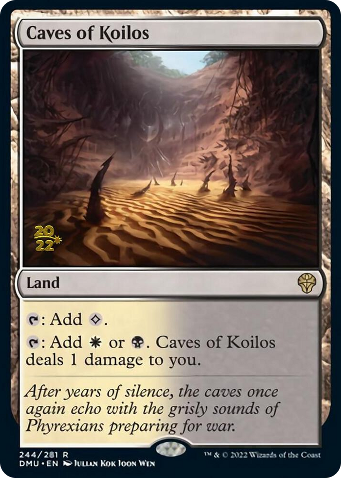 Caves of Koilos #244 R - Prerelease Cards Pokemon card