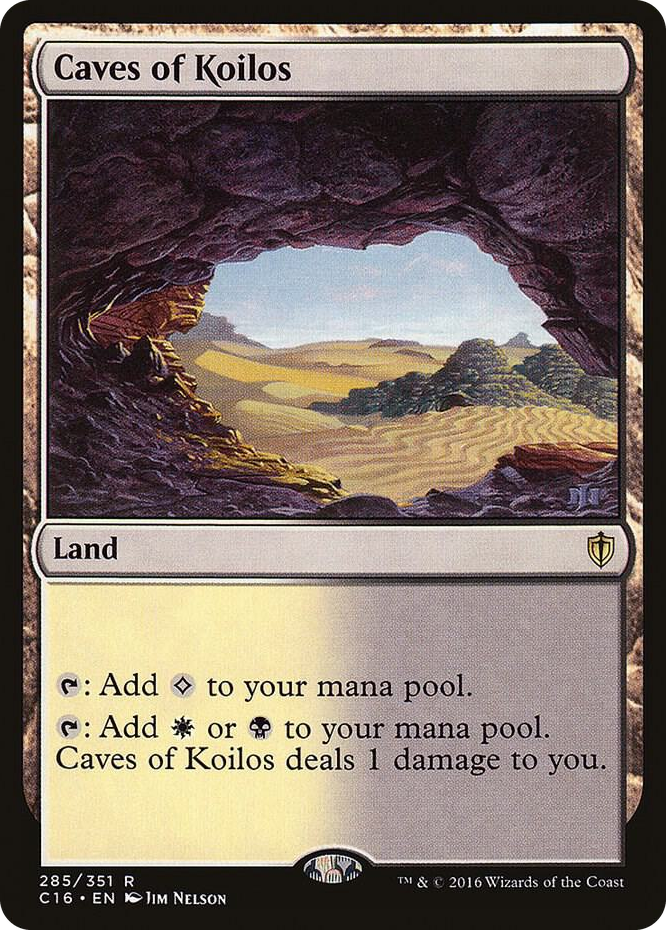 Caves of Koilos #285 R - Commander 2016 Pokemon card