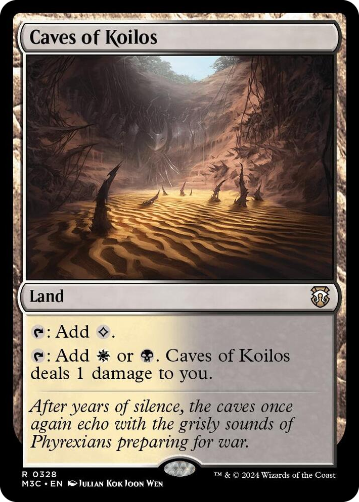 0328 Caves of Koilos R Commander: Modern Horizons 3