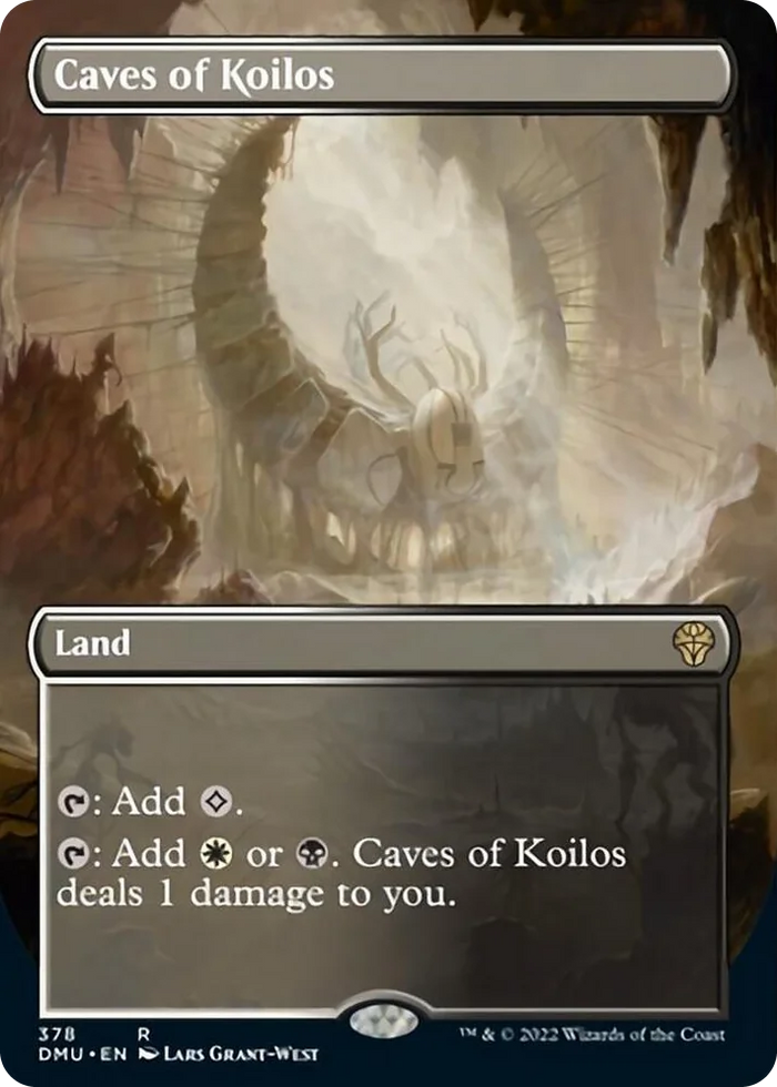 0378 Caves of Koilos (Borderless) R Dominaria United