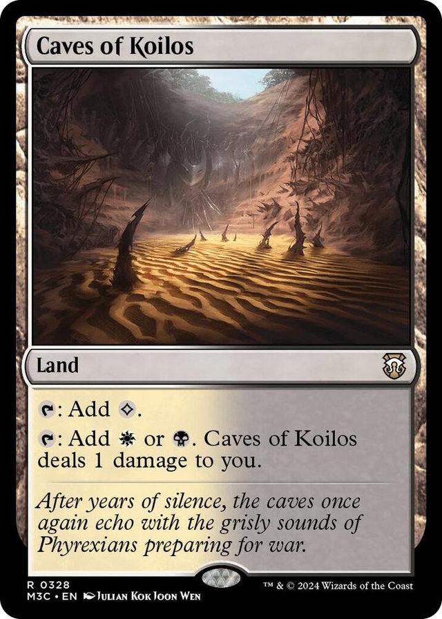 0328 Caves of Koilos (Ripple Foil) R Commander: Modern Horizons 3