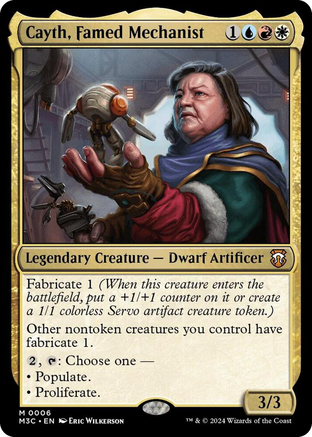 0006 Cayth, Famed Mechanist M Commander: Modern Horizons 3