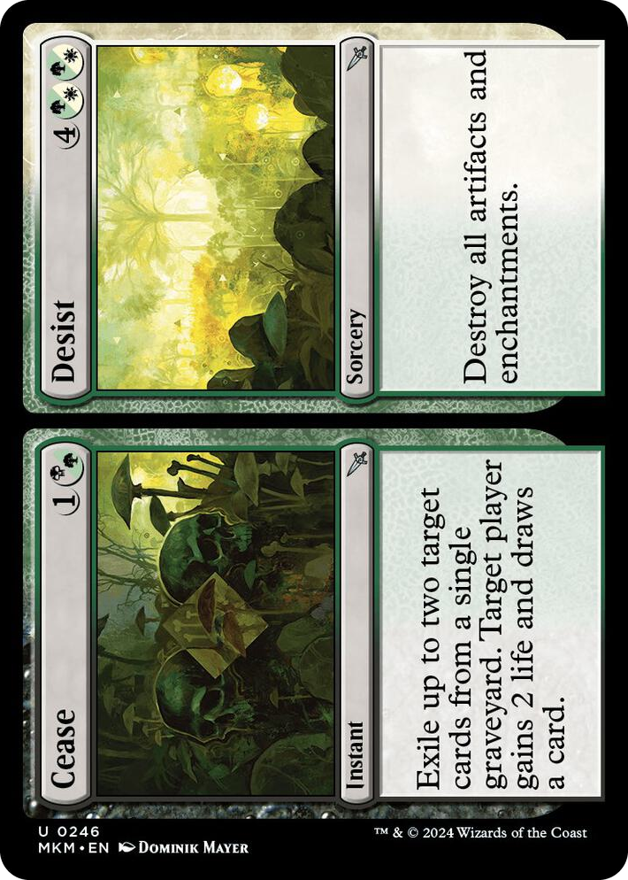 0246 Cease // Desist U Murders at Karlov Manor