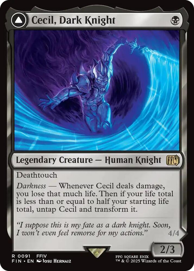 0091 Cecil, Dark Knight R FINAL FANTASY
