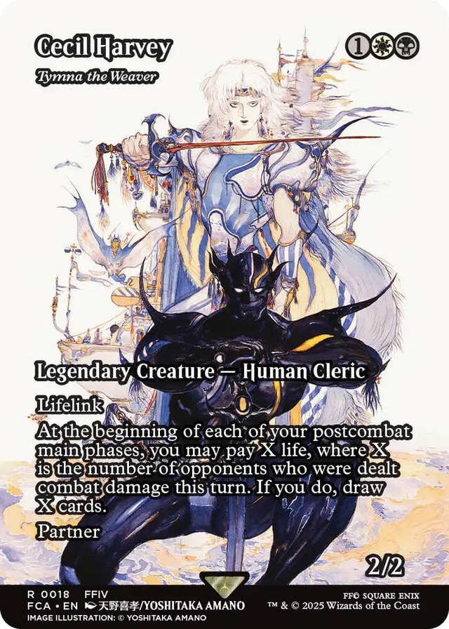 0018 Cecil Harvey - Tymna the Weaver (Showcase) R FINAL FANTASY: Through the Ages