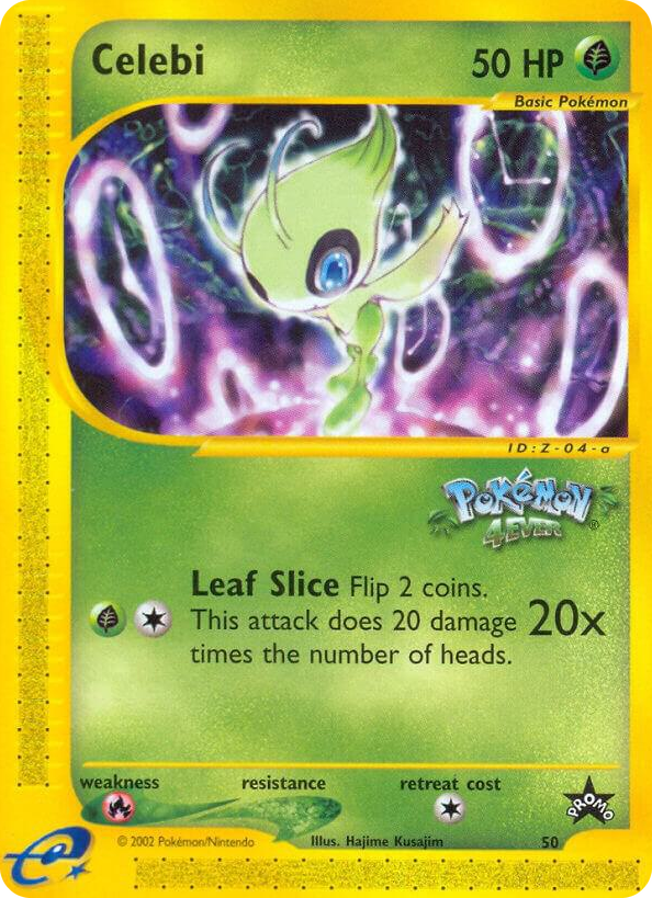 0050 Celebi Promo WoTC Promo