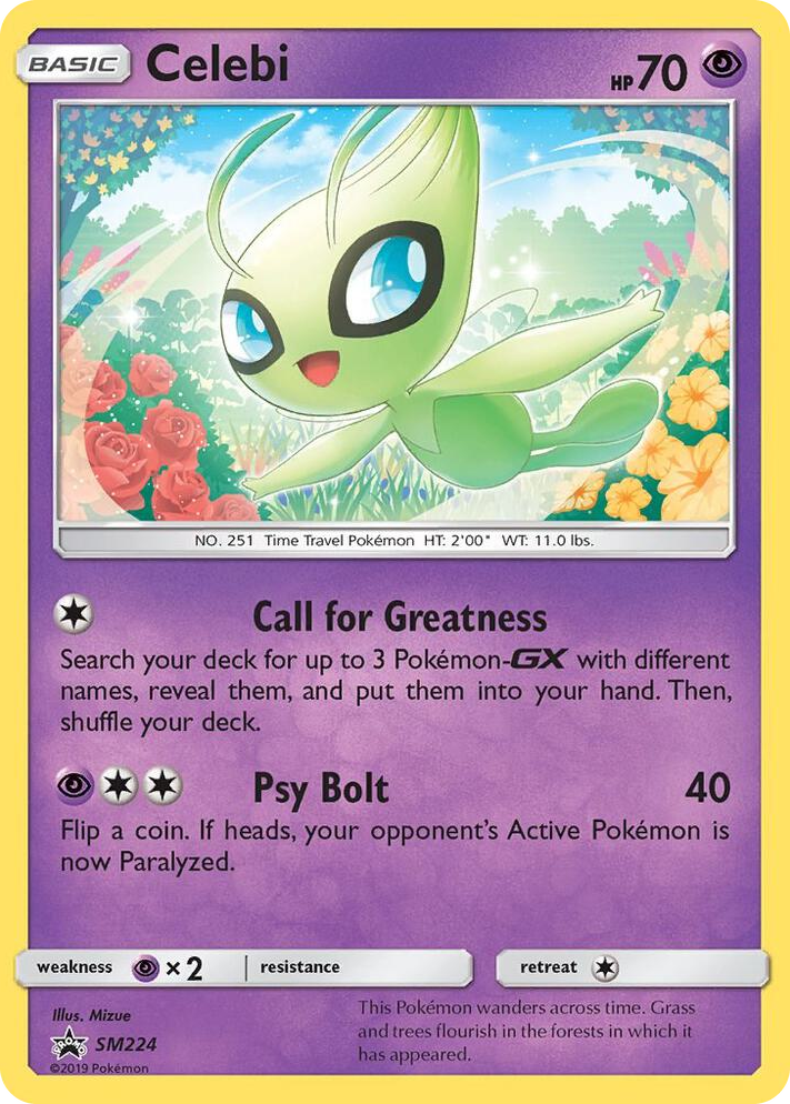 SM224 Celebi - SM224 Promo SM Promos