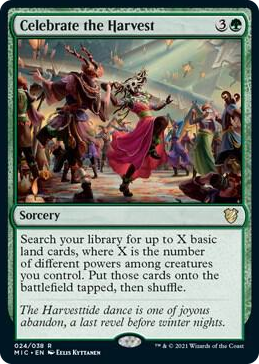 0024 Celebrate the Harvest R Commander: Innistrad: Midnight Hunt