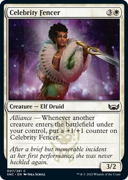 0007 Celebrity Fencer C Streets of New Capenna