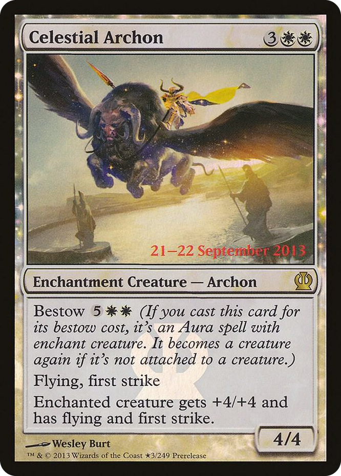 0003 Celestial Archon P Prerelease Cards