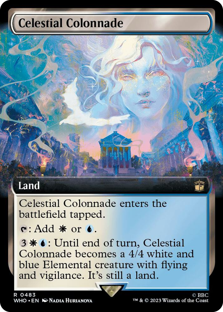 0483 Celestial Colonnade (Extended Art) R Universes Beyond: Doctor Who
