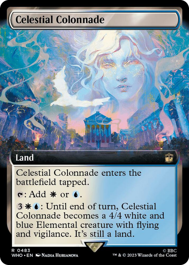 0483 Celestial Colonnade (Extended Art) R Universes Beyond: Doctor Who