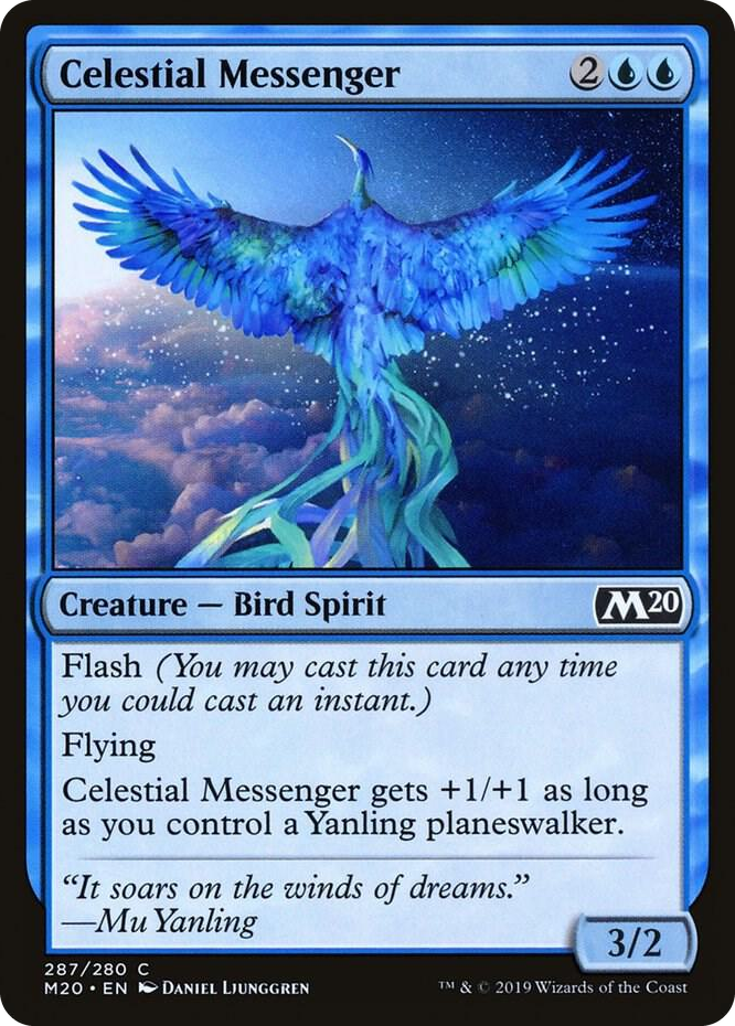 0287 Celestial Messenger C Core Set 2020