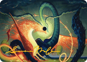 0042 Celestial Reunion Art Card (42/54) (Gold-Stamped Signature) S Art Series: Lorwyn Eclipsed