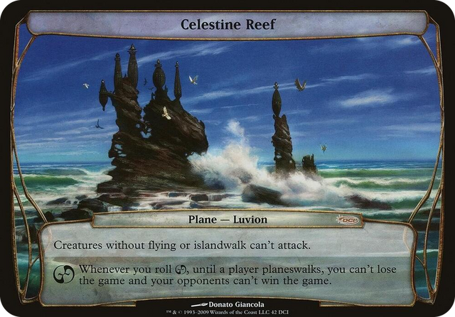 0042 Celestine Reef (Prerelease Promo) P Oversize Cards