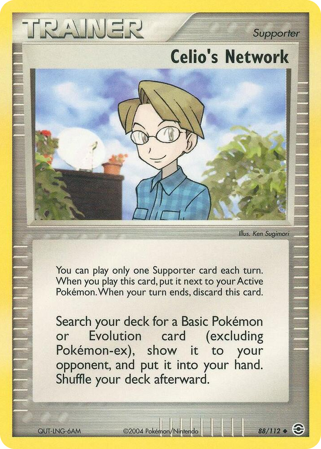 0088 Celio's Network Uncommon EX Battle Stadium