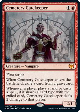 0148 Cemetery Gatekeeper M Innistrad: Crimson Vow