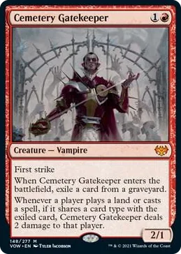0148 Cemetery Gatekeeper M Innistrad: Crimson Vow