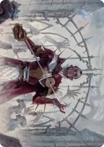 0039 Cemetery Gatekeeper Art Card S Art Series: Innistrad: Crimson Vow