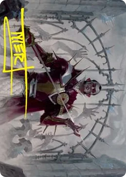 0039 Cemetery Gatekeeper Art Card (Gold-Stamped Signature) S Art Series: Innistrad: Crimson Vow