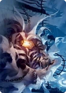 0021 Cemetery Illuminator Art Card S Art Series: Innistrad: Crimson Vow