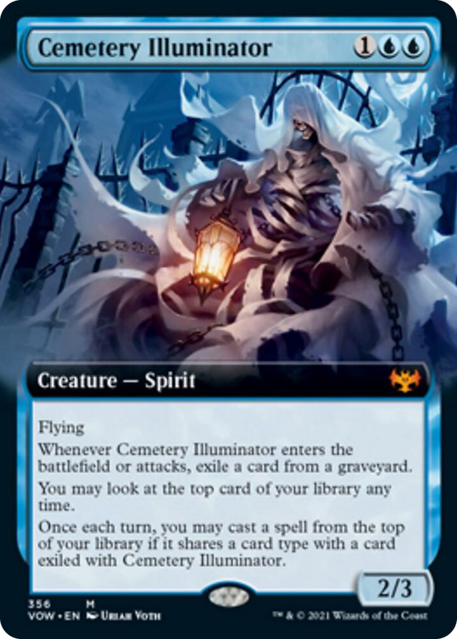 0356 Cemetery Illuminator (Extended Art) M Innistrad: Crimson Vow