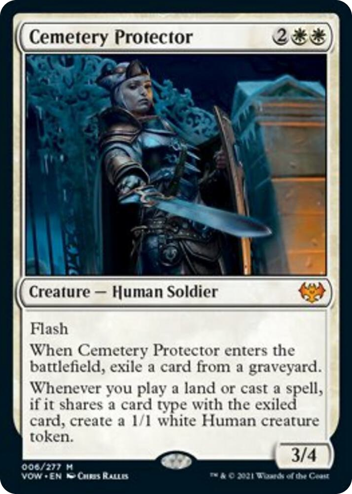 0006 Cemetery Protector M Innistrad: Crimson Vow