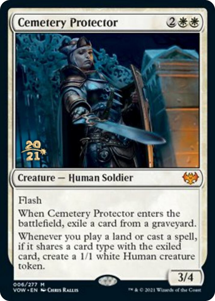 Cemetery Protector #6 M - Prerelease Cards Pokemon card