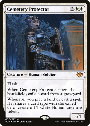 0006 Cemetery Protector M Promo Pack: Aetherdrift