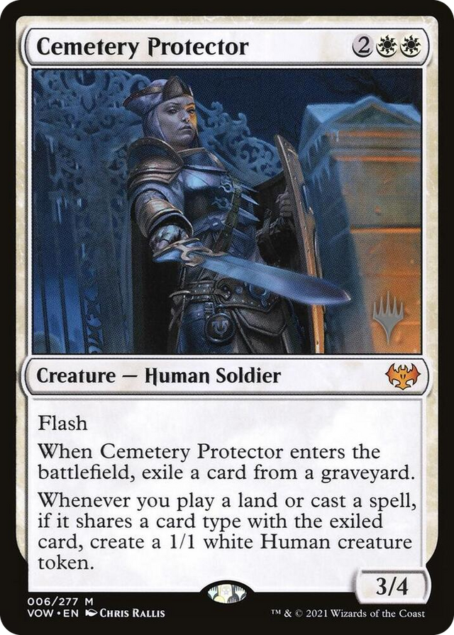 0006 Cemetery Protector M Promo Pack: Aetherdrift