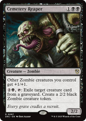 0087 Cemetery Reaper R Commander: Aetherdrift