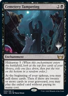 0069 Cemetery Tampering R Promo Pack: Streets of New Capenna