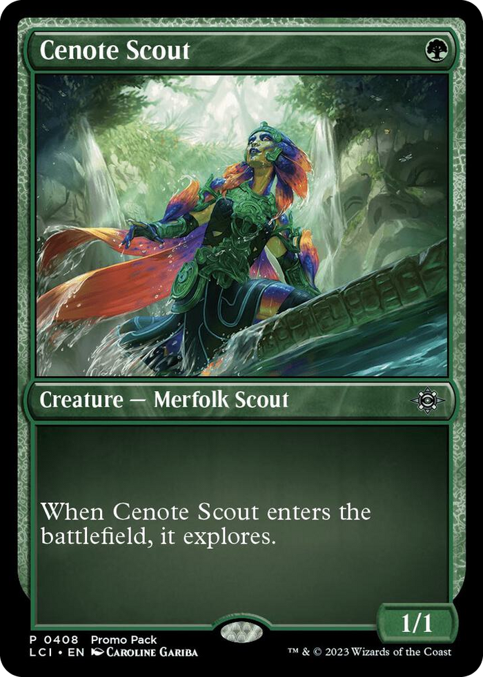 Cenote Scout #408 P - Promo Pack: The Lost Caverns of Ixalan Pokemon card