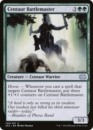 0140 Centaur Battlemaster U Double Masters 2022