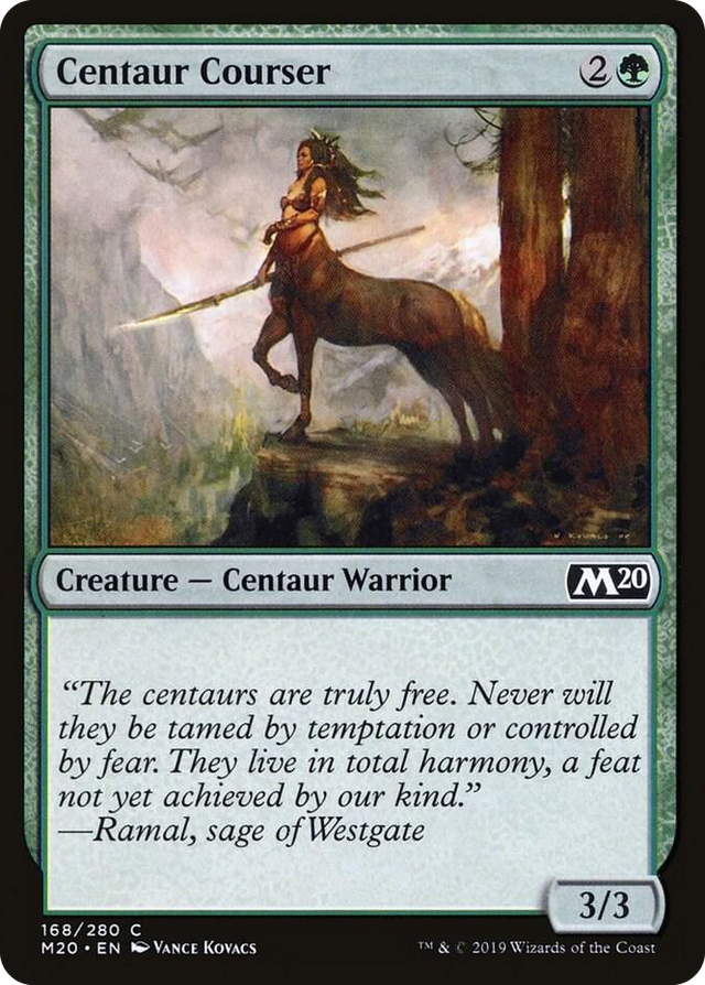 0168 Centaur Courser C Core Set 2020