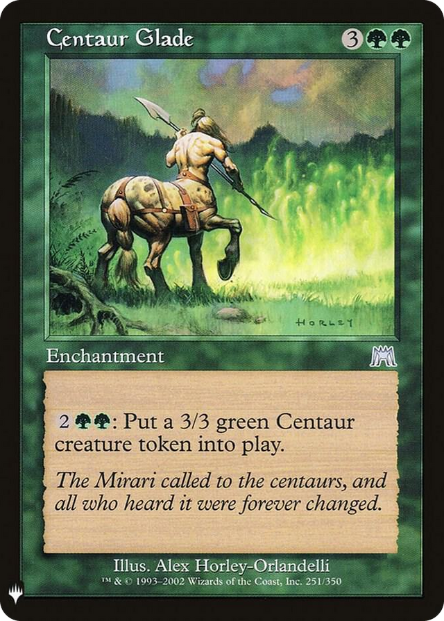0251 Centaur Glade U The List Reprints