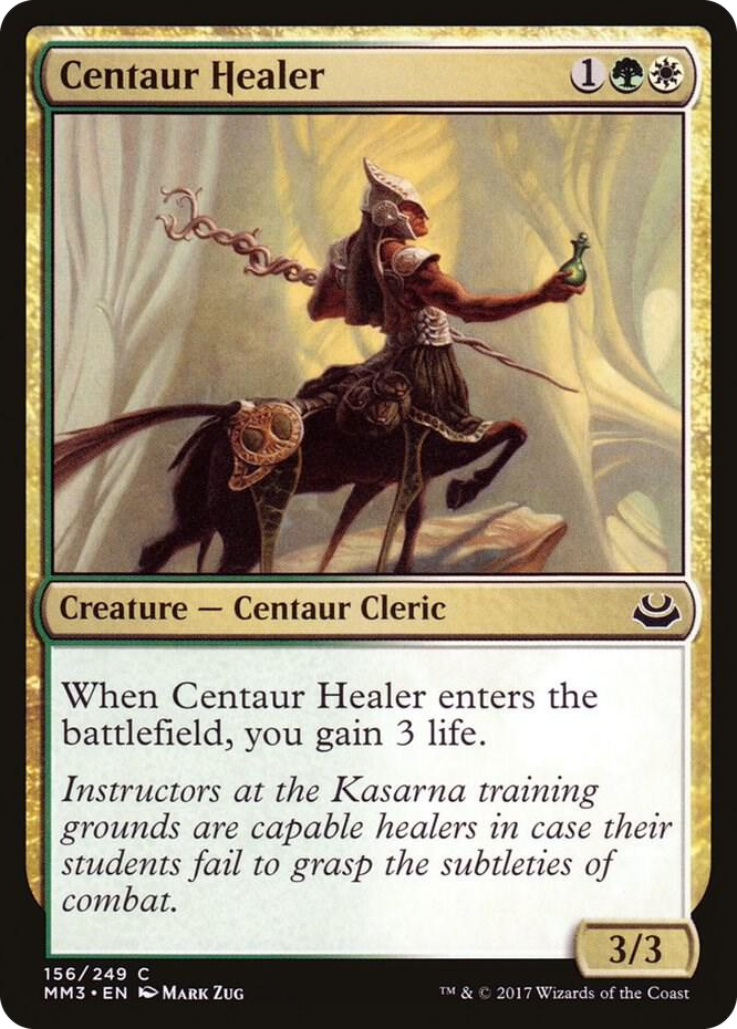 Centaur Healer #156 C - Modern Masters 2017 Pokemon card