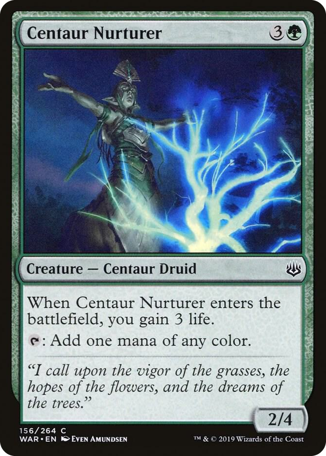 0156 Centaur Nurturer C War of the Spark
