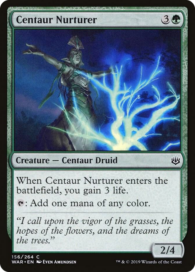 0156 Centaur Nurturer C War of the Spark