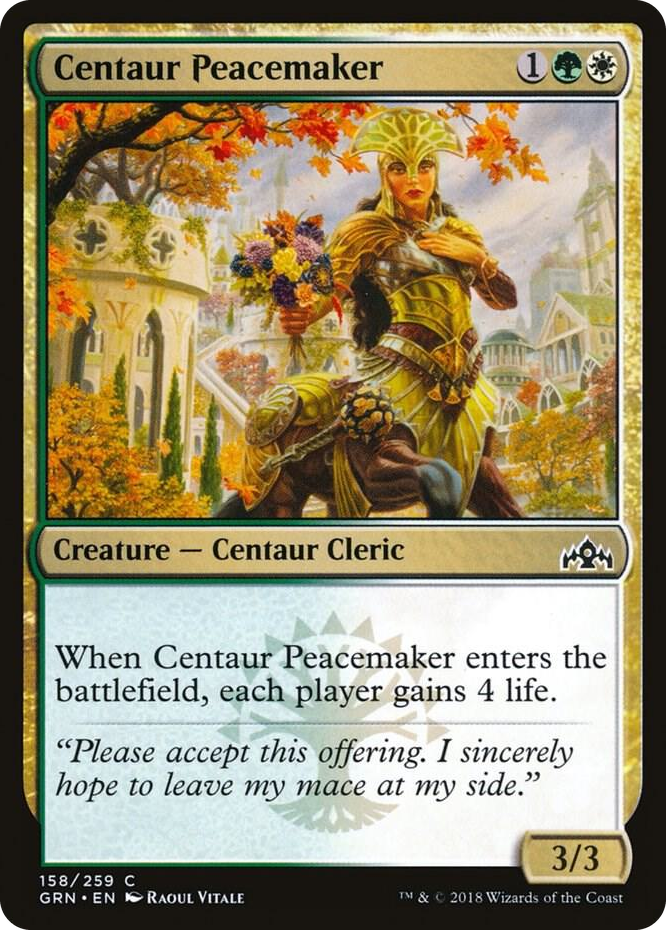 0158 Centaur Peacemaker C Guilds of Ravnica