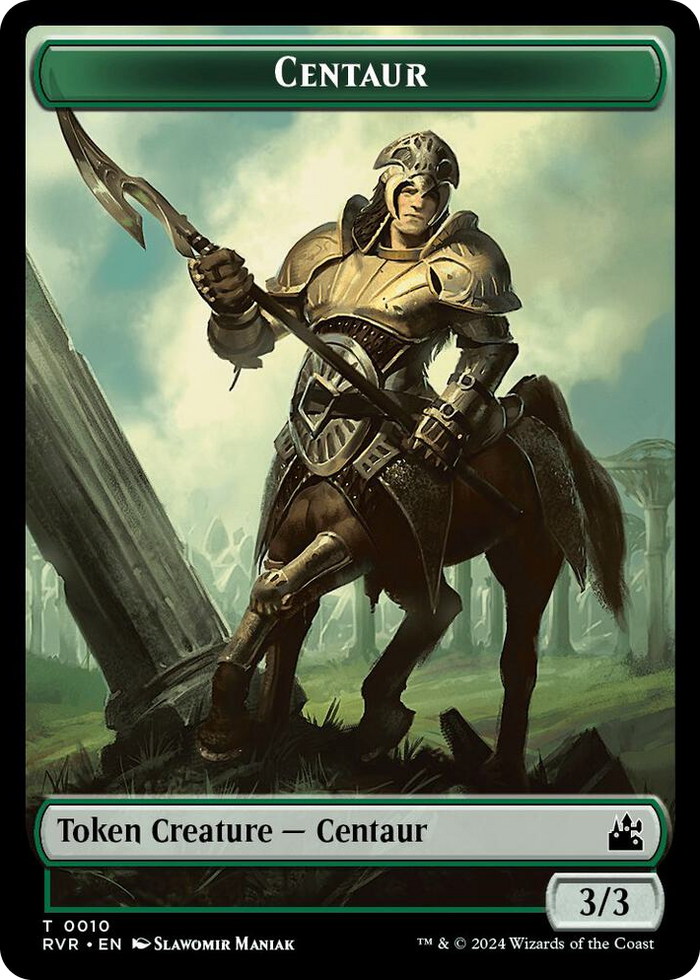 Centaur Token #10 T - Ravnica Remastered Pokemon card