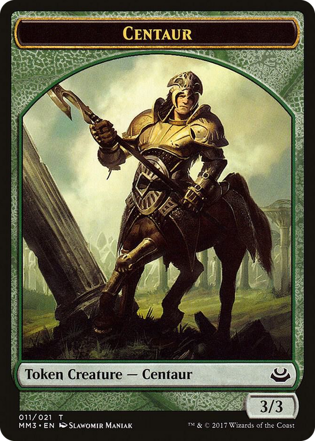 0011 Centaur Token T Modern Masters 2017