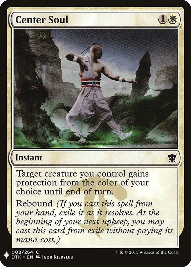 Center Soul #8 C - The List Reprints Pokemon card