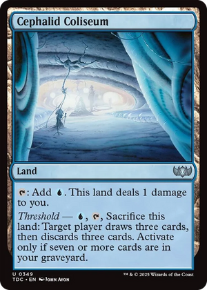 0349 Cephalid Coliseum U Commander: Tarkir: Dragonstorm