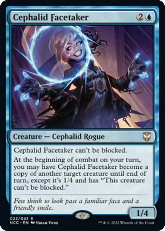 0023 Cephalid Facetaker R Commander: Streets of New Capenna
